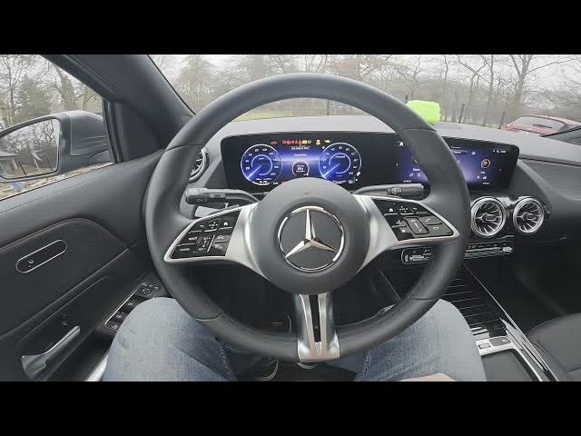 Video thumbnail for MERCEDES-BENZ EQA – How to Change Ambient Light Color