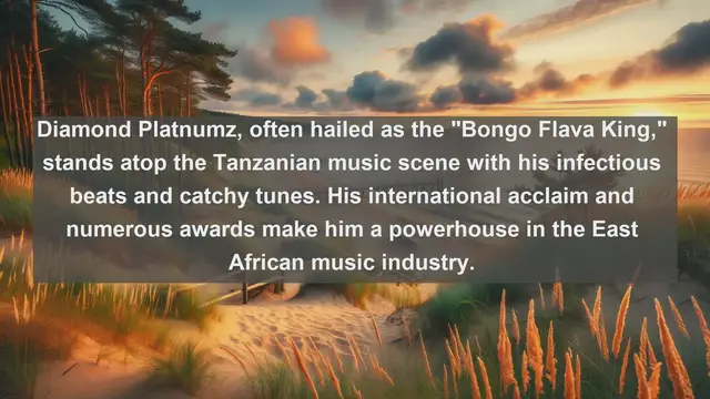 Video thumbnail for Tanzanian Treasures: Unveiling the Top 10 Famous Singers of Tanzania