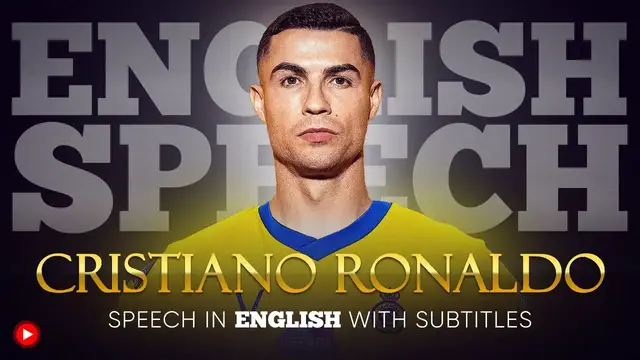 Video thumbnail for ENGLISH SPEECH | CRISTIANO RONALDO: CR7 Joins Al Nassr (English Subtitles)
