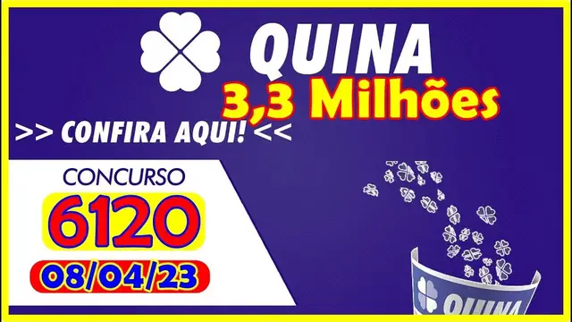 'Video thumbnail for Saiu o resultado da Quina concurso 6120 de hoje, sábado (08/04/23)'