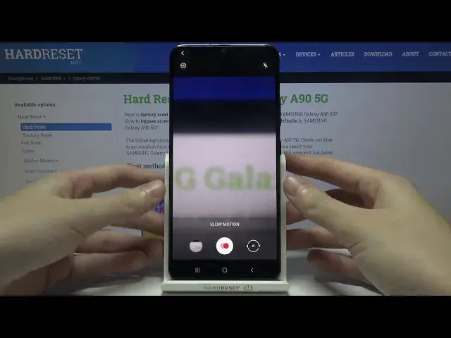'Video thumbnail for How to Record Slow Motion in SAMSUNG Galaxy A90 5G – Activate Slowed Recordings'