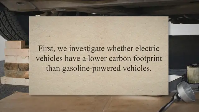 'Video thumbnail for Are Electric Vehicles Truly Environmentally Friendly?'