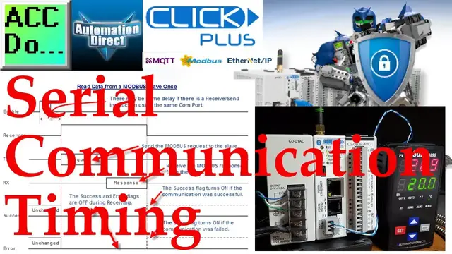 Video thumbnail for Click PLC Serial Communication Timing