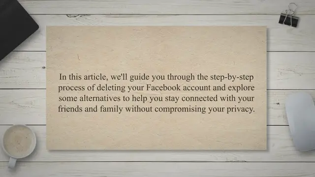 Video thumbnail for How to Delete a Facebook Account : 2 Ways to Permanently Delete Your Facebook Account