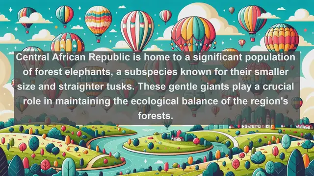 Video thumbnail for Discovering Central African Treasures: Top 10 Native Fauna in Central African Republic