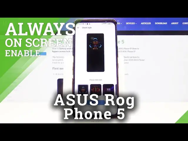 Video thumbnail for How to Change Always on Display Theme on ASUS ROG Phone 5 – Ambient Screen Themes