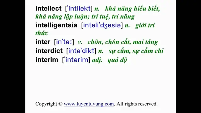 Video thumbnail for Essential Words for the GRE - Lesson 073