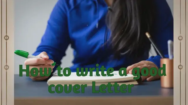 'Video thumbnail for How to Write a Good Cover Letter'