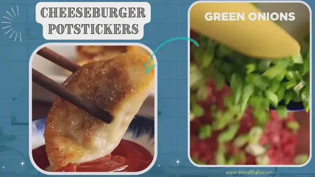 Video thumbnail for Cheeseburger Potstickers