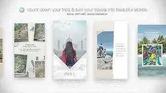 Video thumbnail for CAN'T WAIT! Vacation & Holiday Countdown App with Instagram Story Templates (for iPhone & Android)
