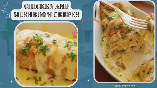 Video thumbnail for Chicken and Mushroom Crepes