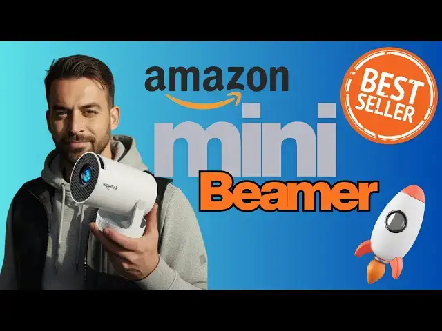 Video thumbnail for Der beste Mini-Projektor zum kleinen Preis! | Testbericht zum um 180° drehbaren 4K-Beamer