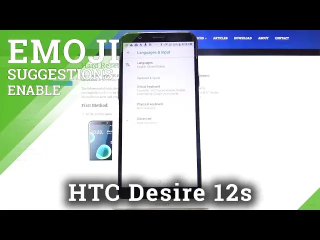 Video thumbnail for How to Enable Emoji Suggestions in HTC Desire 12s – Find Emoji Options