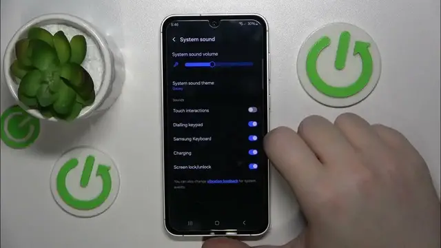Video thumbnail for How to Manage Screen Locking Sounds on SAMSUNG Galaxy S23 FE
