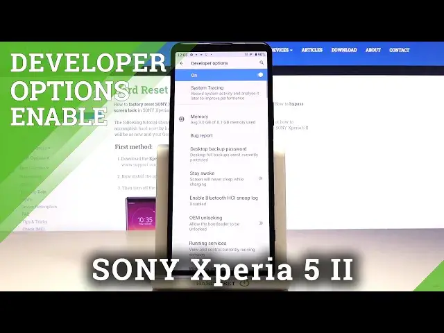 Video thumbnail for How to Activate Developer Options in SONY Xperia 5 II – Developer Features