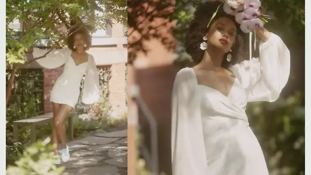 'Video thumbnail for City Hall Wedding Dresses + Courthouse Wedding Outfits Online'