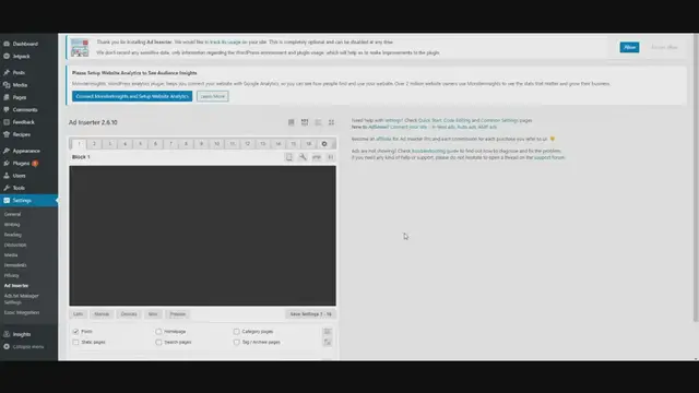 Video thumbnail for Using The Ad Inserter WordPress Plugin With Ezoic