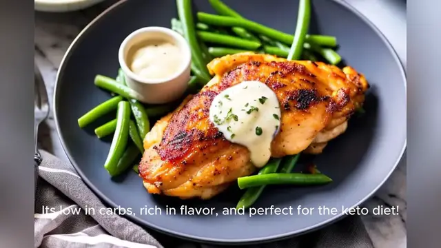 Video thumbnail for keto chicken recipe