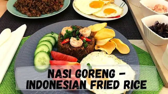 Video thumbnail for Nasi Goreng - Indonesian Fried Rice Recipe | Happy Tummy Recipes