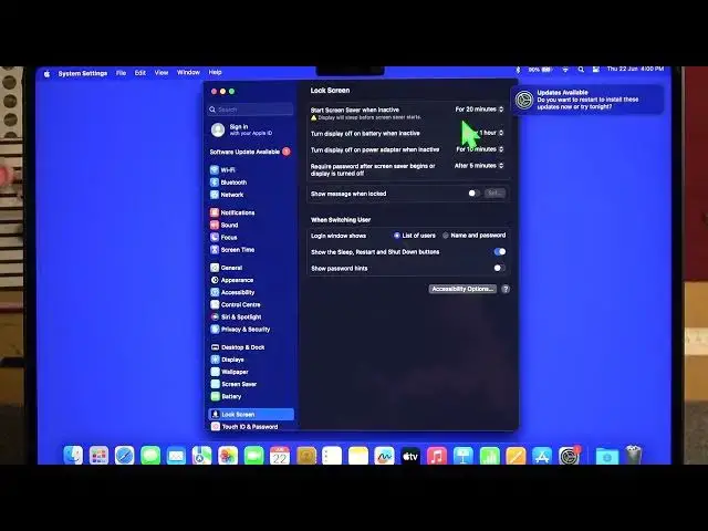 Video thumbnail for How To Change Screen Saver Timer On Macbook Air M2 2023