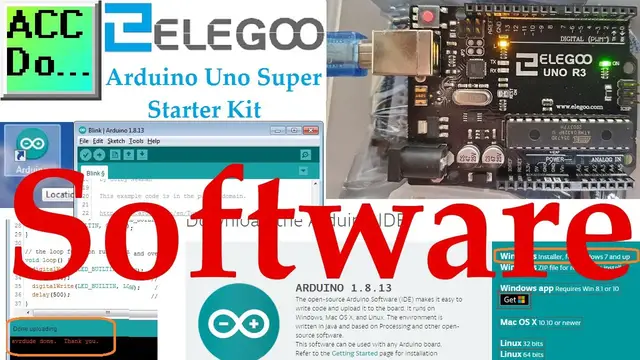 Video thumbnail for Arduino Uno Super Starter Kit Software