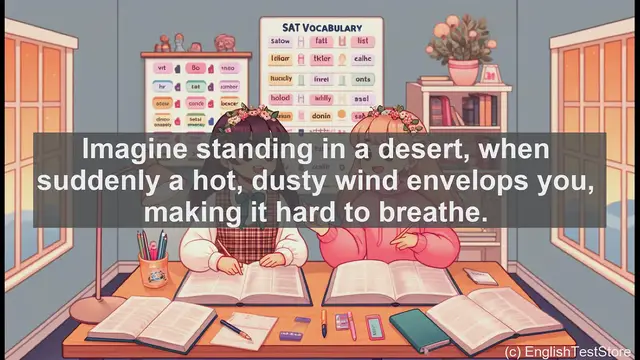 Video thumbnail for 5000 Must Know SAT Vocabulary - SAT Vocabulary: Sirocco - The Hot Wind from North Africa