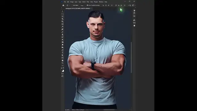 Video thumbnail for How to Add Design on T Shirt in Adobe Photoshop