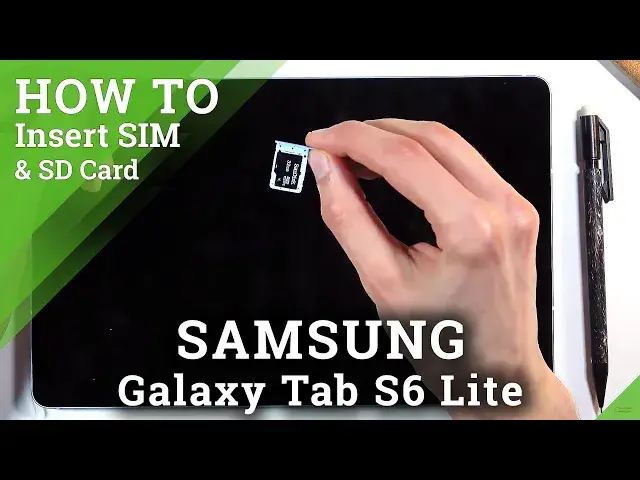 Video thumbnail for Locate SIM & SD Card Slots in Samsung Galaxy Tab S6 Lite - Insert SIM & SD Card