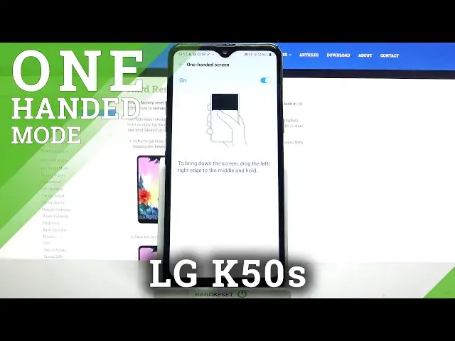 'Video thumbnail for How to Enable One Handed Mode in LG K50S – Resize Display'