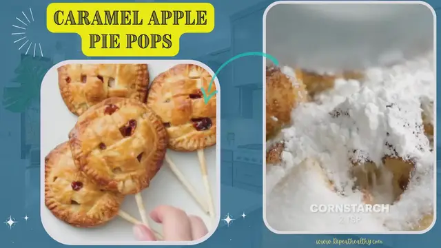 Video thumbnail for Caramel Apple Pie Pops