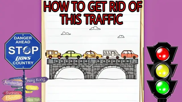 Video thumbnail for Giải đố thử thách trí tuệ bản tiếng anh #26 | Làm thế nào để thoát khỏi tình huống giao thông này