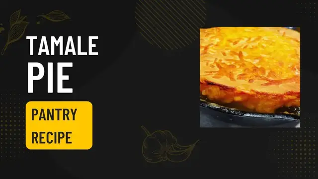 'Video thumbnail for Iron Skillet Pork Green Chili Tamale Pie // Pantry Recipes // Jeni Gough'