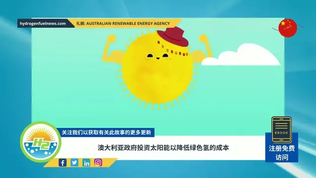 Video thumbnail for [Chinese] Australian government invests in solar to shrink cost of green hydrogen