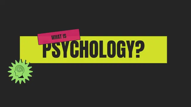 Video thumbnail for What is Psychology video