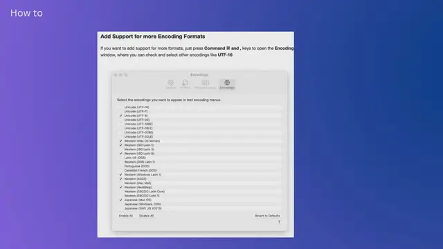 Video thumbnail for How to enable more encoding support in Mac Terminal