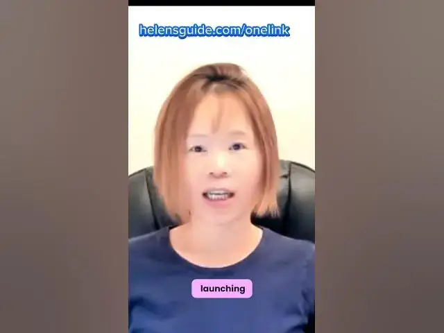 'Video thumbnail for The "Affiliate Marketing Inline Business" where you only need One Link! 😃Helensguide.com/onelink'