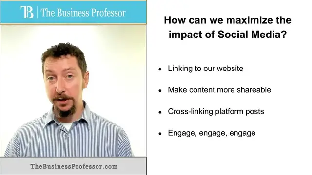 Video thumbnail for Marketing - Maximize the Impact of Social Media