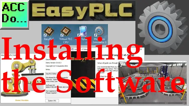 Video thumbnail for EasyPLC Installing the Software