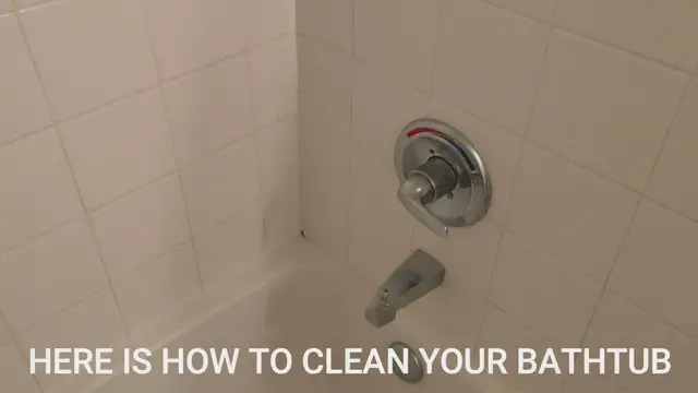 Video thumbnail for HOW TO CLEAN YOUR BATHTUB