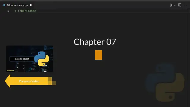Video thumbnail for Inheritance in Python