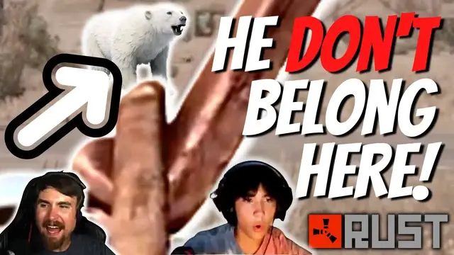 'Video thumbnail for Why is There A Polar Bear Here!? | Rust Gameplay'