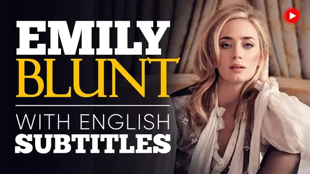 Video thumbnail for ENGLISH SPEECH | EMILY BLUNT: Women's Education (English Subtitles)