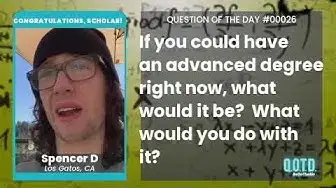 Video thumbnail for Spencer would put a music degree to good use. The next Calvin Harris!