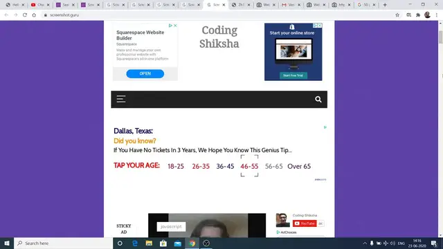Video thumbnail for how to take screenshot of whole website online | screenshot guru tool demo