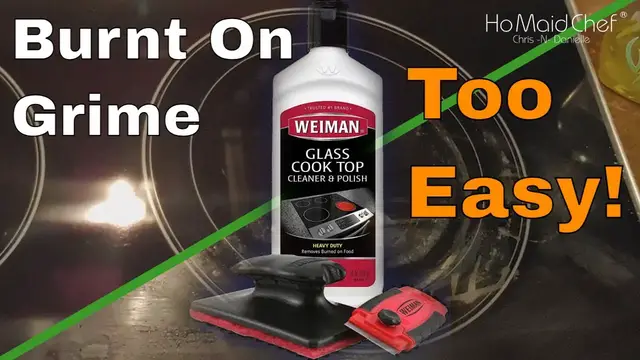 Video thumbnail for How To Clean Glass Stove Top Review Of Weiman Cooktop Cleaner Kit