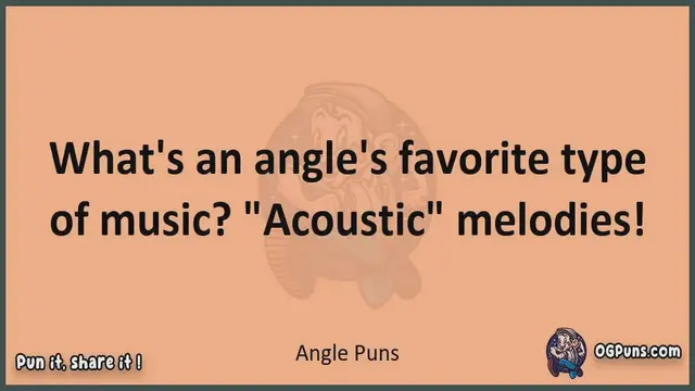 Video thumbnail for Angle - Jokes, Puns, Wordplays, and Laughter