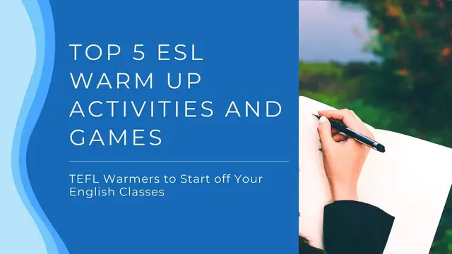 Video thumbnail for Top 5 ESL Warm Up Activities and Games | TEFL Warmers to Start off Your English Classes