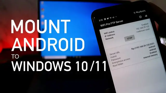 Video thumbnail for How To Mount Android Storage As Drive On Windows 10/11 PC