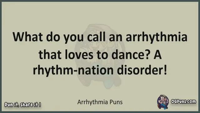 Video thumbnail for Arrhythmia - Jokes, Puns, Wordplays, and Laughter