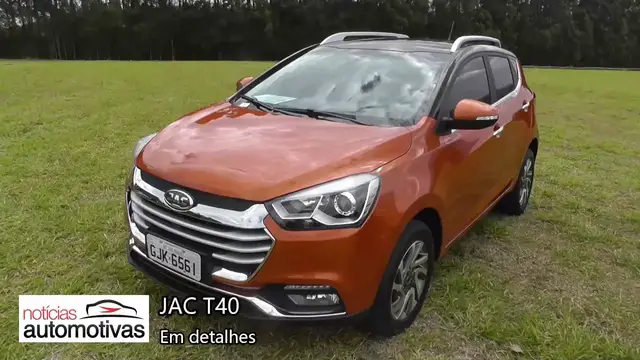 Video thumbnail for JAC T40 - Detalhes - NoticiasAutomotivas.com.br